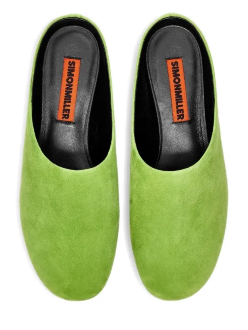 Simon Miller Riad Green Suede Slipper Mules - Picture 10 of 10
